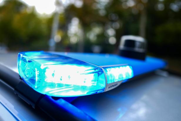 Blaulicht eines Einsatzfahrzeuges.