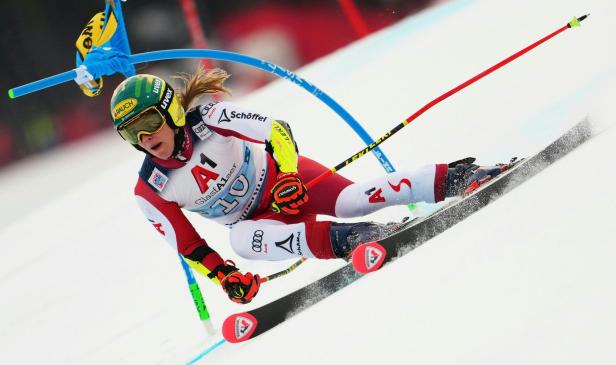 Katharina Liensberger im Vorjahr am Semmering