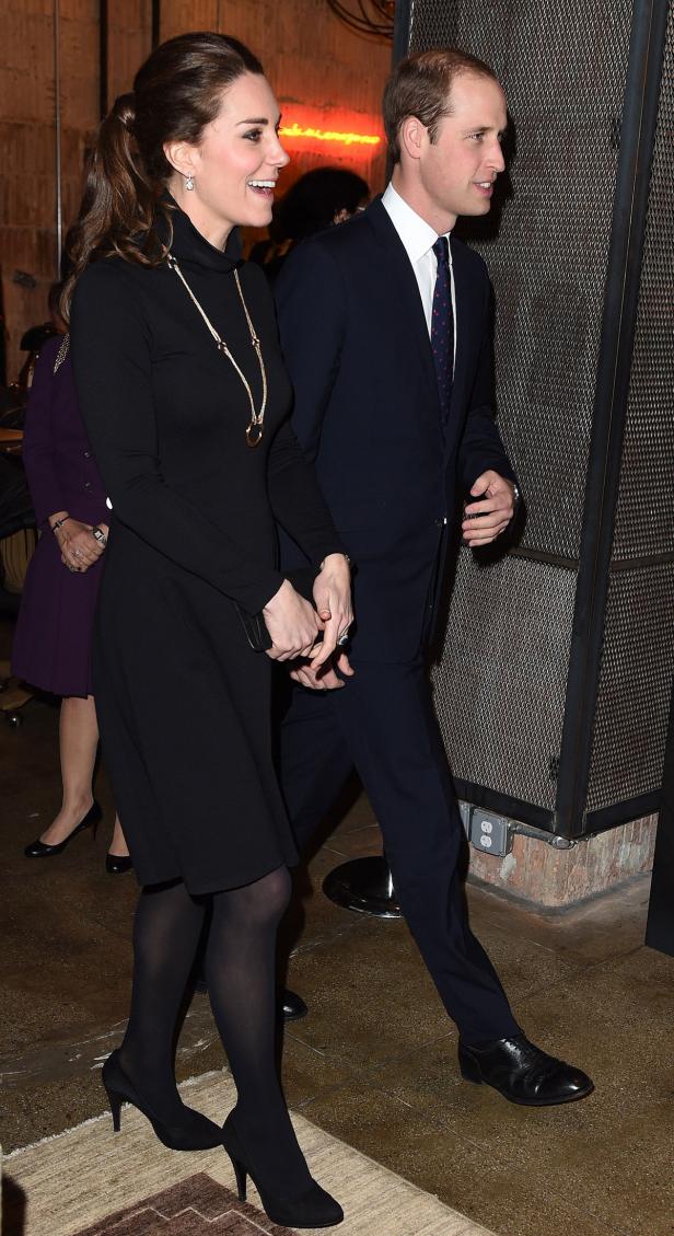 Prinz William und Prinzessin Kate besuchen eine Veranstaltung.
