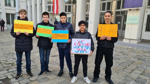 Mitschüler demonstrierten gegen Abschiebung von Jaba