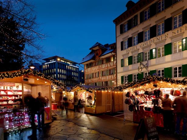 Advent in der Schweiz: Wenn der Schlitten tupfgenau landet
