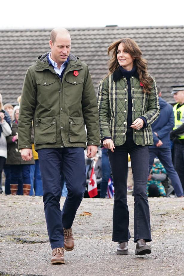 William und Kate im Partnerlook.