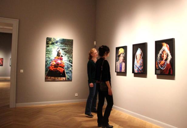 Fotos der Steve McCurry-Ausstellung