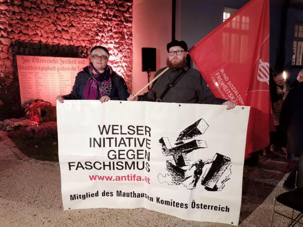 Gedenkfeier Antifa Wels