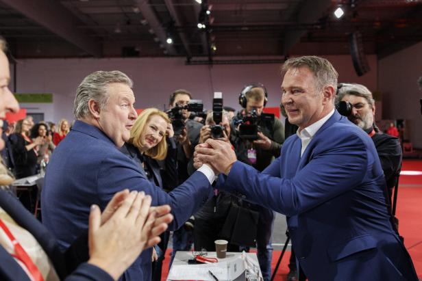 SPÖ-BUNDESPARTEITAG: LUDWIG / BURES / BABLER