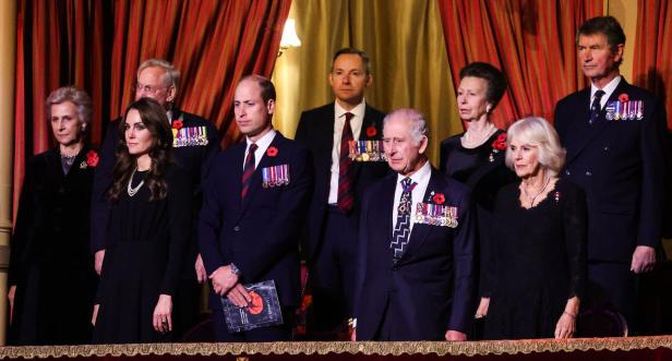 Festival of Remembrance: Besondere Ehre für Kate; Charles zu Tränen gerührt