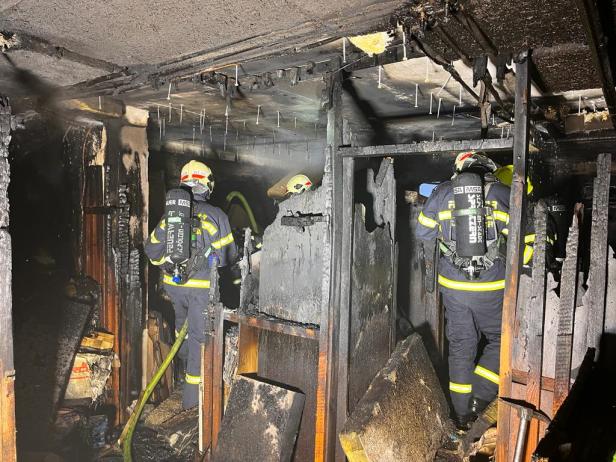 "Rauch, Panik": Familie rettete bei Feuer in St. Pölten Menschenleben