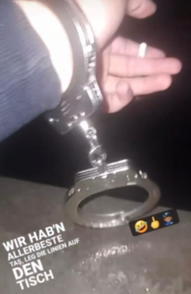 NÖ: Flüchtiger Häftling filmt sich für Instagram beim Drogenkonsum