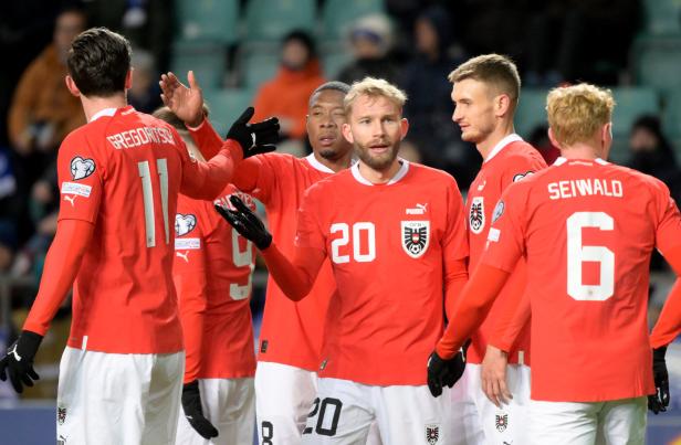 2:0 in Estland: Österreich schafft zum Abschluss den Pflichtsieg