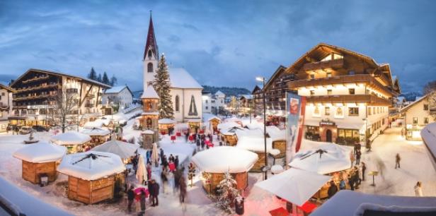 Advent im verschneiten Seefeld