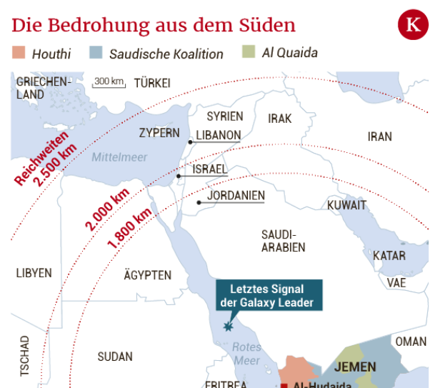 "Den Juden Verdammnis": Die Houthis bedrohen Israel aus dem Süden