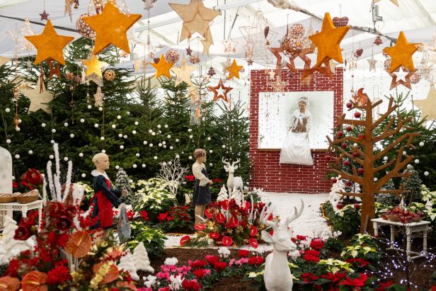 Weihnachtsausstellung in den Blumengärten Hirschstetten