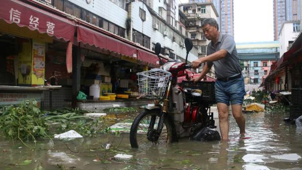 Südchina: "Meranti" stärkster Taifun seit 60 Jahren