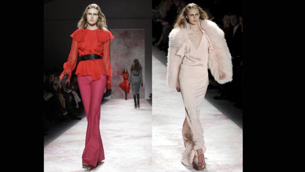 NY Fashion Week: Retro-Style und Knallfarben