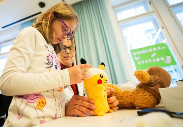 Wiener Teddybär-Krankenhaus öffnet für Kinder und ihre Stofftiere