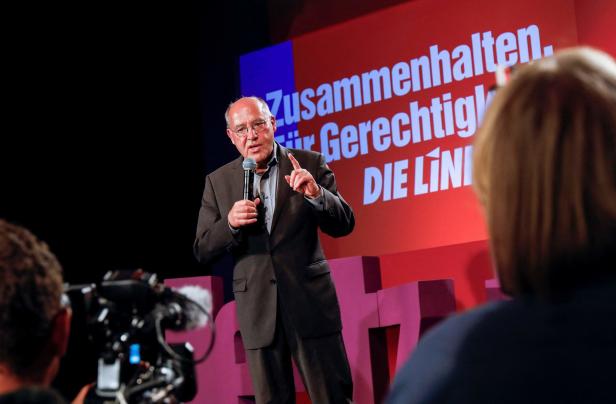 Linke-Ikone Gregor Gysi sitzt jetzt als Fraktionsloser im Bundestag.