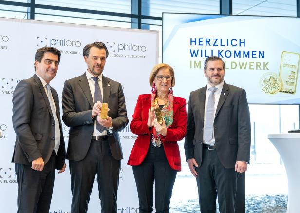 Österreich goes for gold: Philoro eröffnet erste Produktionsstätte