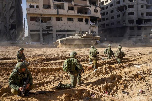 Soldaten im Einsatz im Gazastreifen