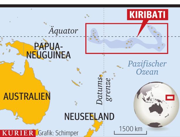 Erster "Klimaflüchtling" Kiribati hofft noch