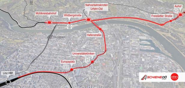 Einigung bei Finanzierung der Regional-Stadtbahn in Linz