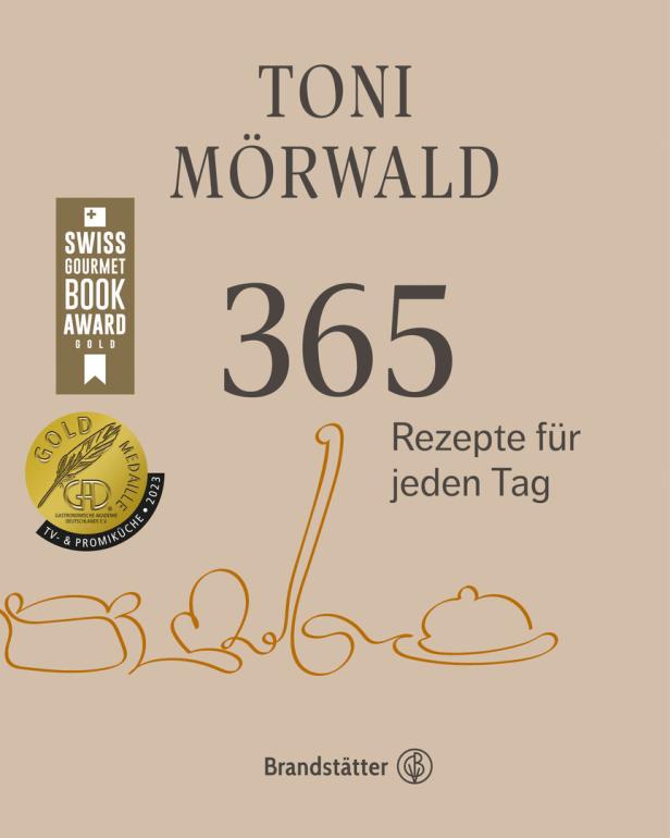 Das Cover des Kochbuchs „365 Rezepte für jeden Tag“ von Toni Mörwald.