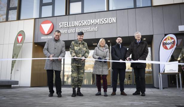 Bundesheer: Neues Stellungsgebäude in Wien geht Ende Jänner in Betrieb