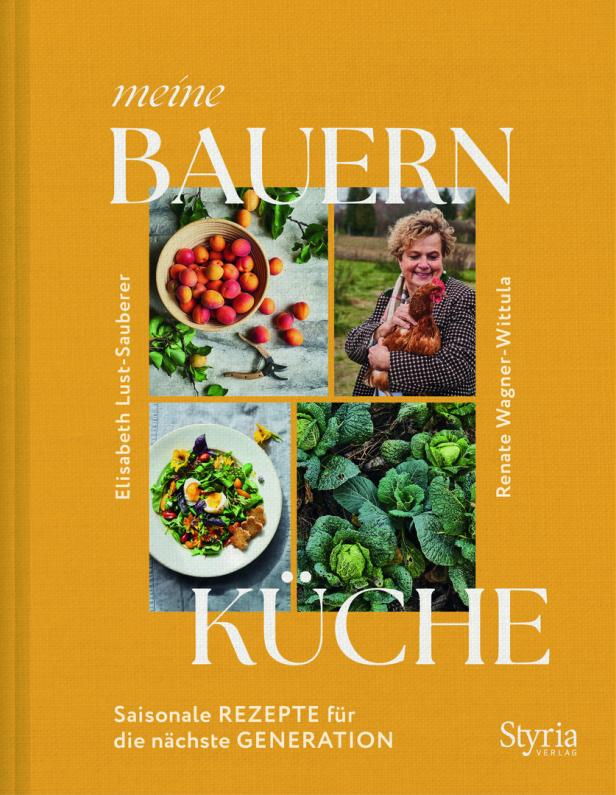 Das Cover des Kochbuchs „Meine Bauernküche“ mit saisonalen Rezepten.