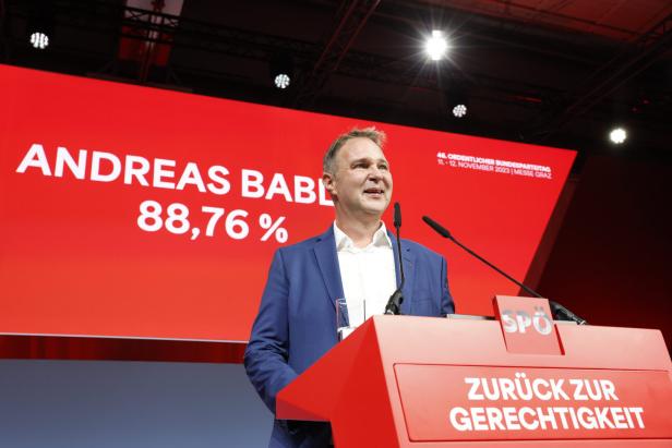 SPÖ-BUNDESPARTEITAG 2023: BABLER