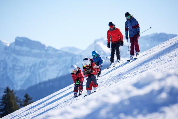 Die überschaubare Größe macht die Haldenlifte zu einem idealen Skigebiet für Familien und Kinder