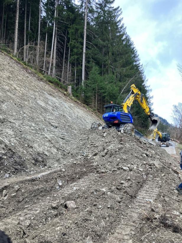 Felssturz: Abgeschnittenes Dorf in Tirol ist wieder erreichbar
