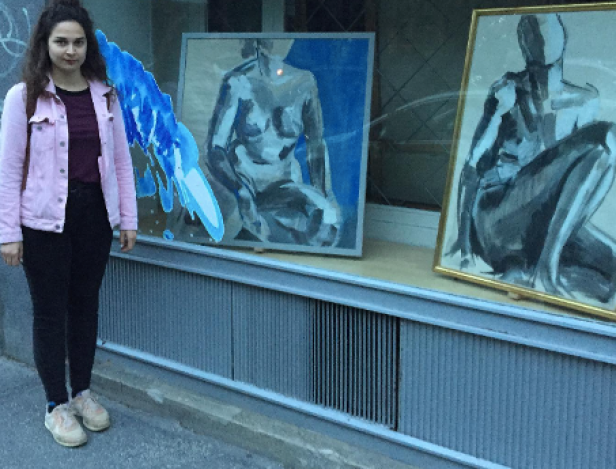 Wie eine junge Künstlerin ihre gestohlenen Bilder "freikaufte"