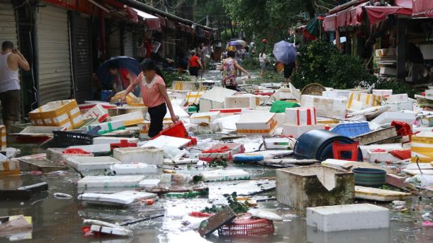 Taifun in China: Mehrere Tote und Vermisste