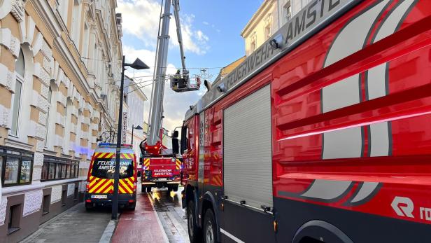 Gefährliches Feuer mitten in der Innenstadt am Neujahrstag