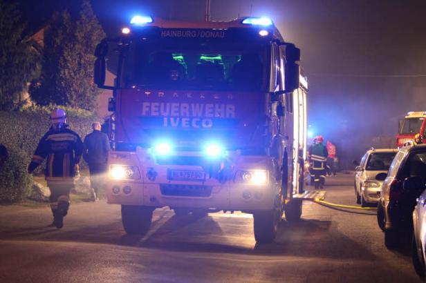 Sieben Verletzte nach Hausbrand