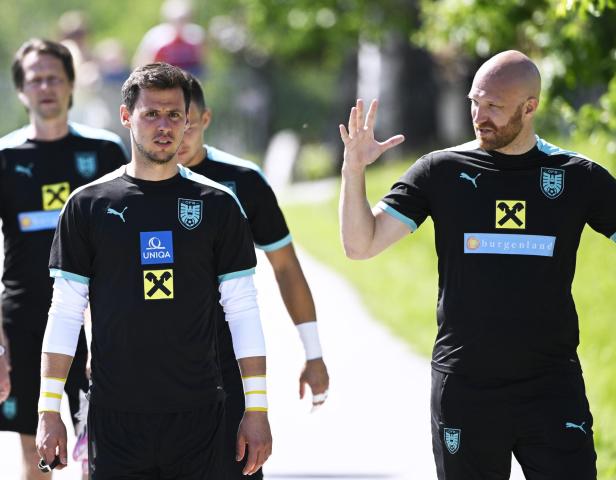 TRAINING DES ÖFB-NATIONALTEAMS VOR NATIONS LEAGUE SPIEL GEGEN KROATIEN