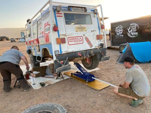 Auf den Spuren der historischen Rallye: Österreicher erreichen Dakar