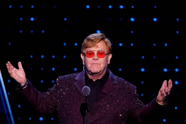 Der britische Musiker Elton John
