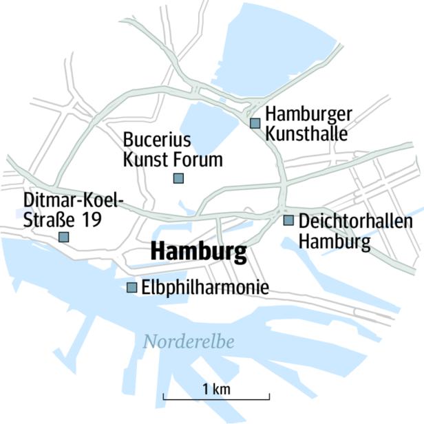 Himmel, Hafen, Bilderflut: Hamburg präsentiert sich als Kunstmetropole