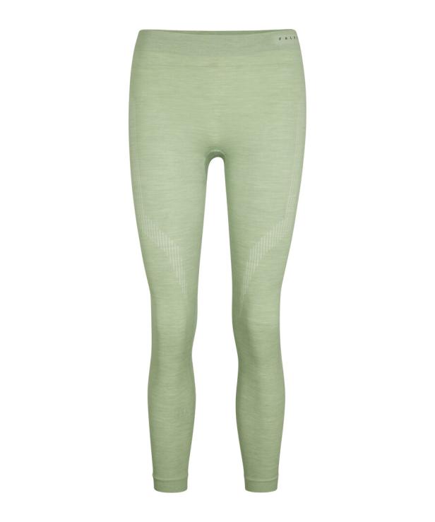 Eine hellgrüne Leggings der Marke Falke.