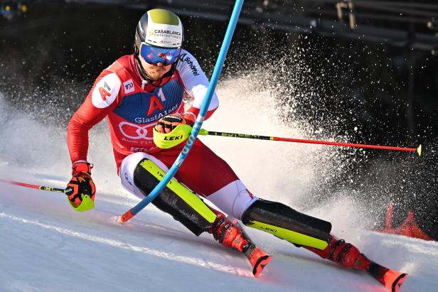 Slalom von Kitzbühel: Deutscher Sieg, Platz vier für Feller