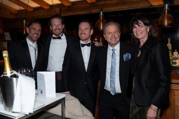 Mauricio Umansky, Michael Staininger, Michael Fassbender, Johannes Mitterer und Ursula Schelle-Müller