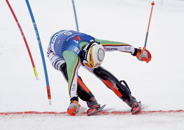 Slalom von Kitzbühel: Deutscher Sieg, Platz vier für Feller