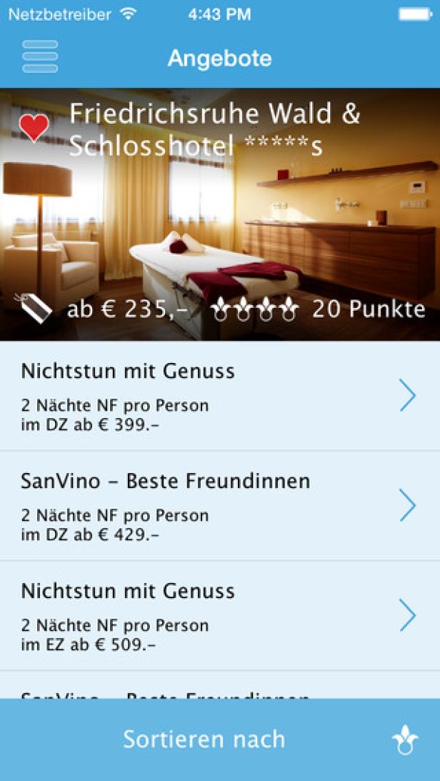 Blockhaus entwickelt Relax Guide App