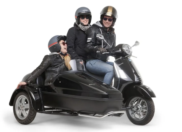 Vespa mit Beiwagen: Crazy oder cool?