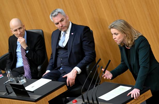 Neos-Chefin Meinl-Reisinger: "Andreas Bablers Pläne machen uns ärmer"