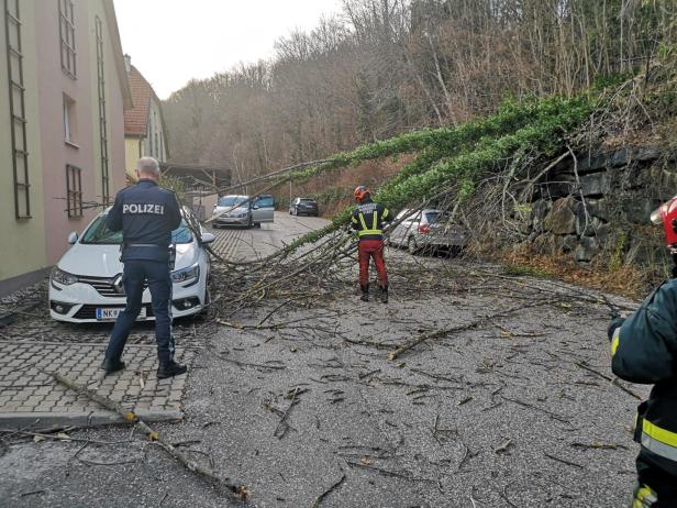 Sturm: Semmering-Schnellstraße musste gesperrt werden