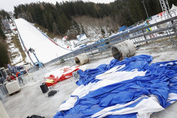 Sturm stoppt ÖSV-Stars am Kulm: Tischtennis statt Skiflug-Training