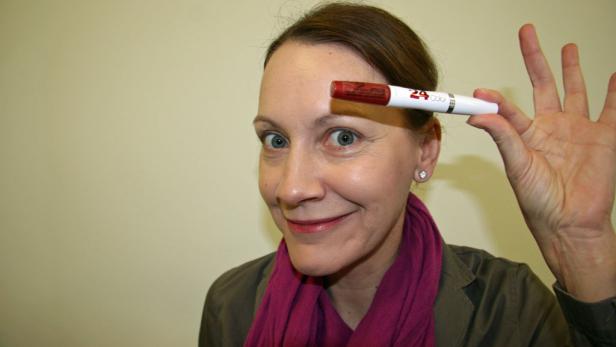 Roter Lippenstift im KURIER.at-Test