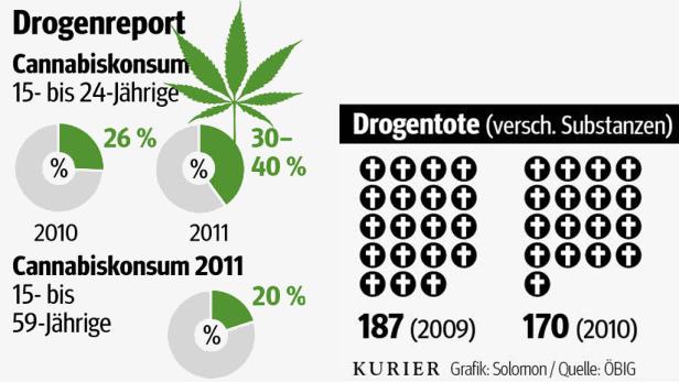 Jeder 5. Österreicher hat schon mal gekifft