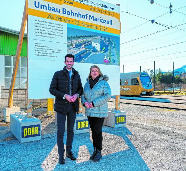 Bahnhof in Mariazell wird um 10 Millionen Euro modernisiert